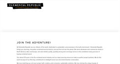 Desktop Screenshot of elementalrepublic.com